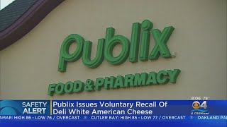 Publix Issues Voluntary Recall Of Deli White American Cheese