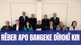 Rêber APO bangeke dîrokî kir.