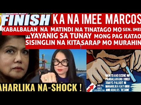 HIBLA NA HAWAK NI MAHARLIKA AGAINST SEN. IMEE YAYANIG SA PAGKATAO MO MANANG , MAPAPAMURA ANG BAYAN