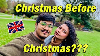 නත්තලට කලින්ම මෙහෙ නත්තල්??😍🇬🇧| York Christmas Market UK | Anniversary Vlog 💍 #sinhala