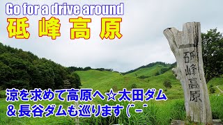 【旅ログ】涼を求めて・・・砥峰高原ドライブ旅！ダムも巡ります(^o^【車載動画】