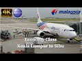 Malaysia Airlines | 🆕 2024 Experience KLIA Golden Lounge Domestic | Refurbished B737-800 to Sibu