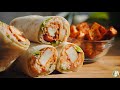 Easy Burritos Recipe - Sattvik Kitchen | The Ultimate Vegetarian Paneer Burrito Wrap recipe