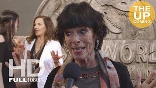 Geraldine Chaplin interview at Jurassic World: Fallen Kingdom premiere