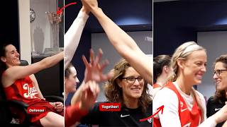 Caitlin Clark & Fever Go Crazy in Locker Room After Huge Comeback Win vs Valkyries 😂🔥