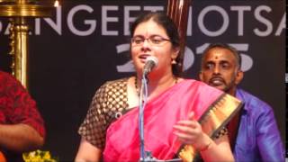 Amrutha Venkatesh - Dhanyasi Pada Varnam - Swathi Sangeethotsavam 2015 - Kuthiramalika Palace