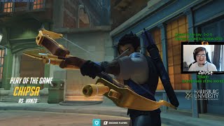 Overwatch Toxic Doomfist God Chipsa Switchs To Hanzo And Goes Insane