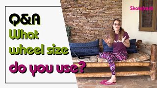 Q&A with Asha: "What wheel size do you use day to day" while inline skating?