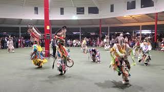 OLCN Powwow 2021 Championship Sunday Sr. Men's Grass Dancers Northern Cree/Battle Hill