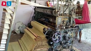 CORAI MAT, SLEEPING MAT MAKING MACHINE , RIVER GRASS MAT MAKING STEP BY STEP ,