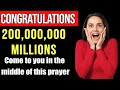 PRAYER FOR EXTREME ABUNDANCE | IMMEDIATE MONEY