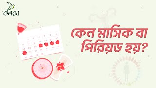 কেন মেয়েদের মাসিক বা পিরিয়ড হয়? | Why Do Girls Have Menstruation or Period? | Kolorob