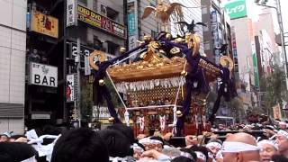 烏森神社例大祭 八つ棟千貫神輿 Part.2 2014年5月5日