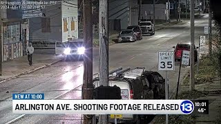 Arlington Ave. shooting footage released