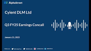 Cyient DLM Ltd Q3 FY2024-25 Earnings Conference Call