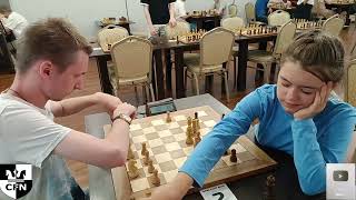 FM Megavolt (2287) vs Pinkamena (1777). Chess Fight Night. CFN. Blitz