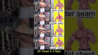 4 Chest Exercises To Practice Everyday #shorts #exercise #chest