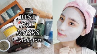 Best Korean Face Masks + Exfoliators \u0026 GIVEAWAYS!