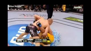 DID HENDRICKS TAP TO GSP'S CHOKE WATCH THIS! ....#short