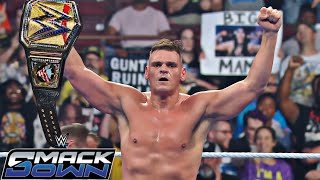 WWE SmackDown May 22, 2026 Gunther Wins Undisputed Championship Cody Rhodes WWE SmackDown Highlights