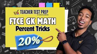 FTCE General Knowledge Math: Percentages & Solving Equations | GK Math Practice