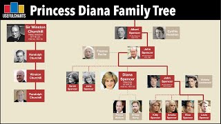 Princess Diana & Winston Churchill Family Tree