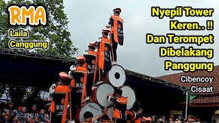 Keren..  Lalila Canggung Versi Cover RMA Bantar Karet || Atraksi Drumband Cibencoy Sukabumi