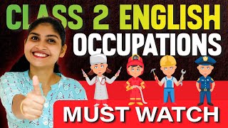 Class 2 English | Different Types Of Occupations | Exam Winner