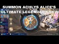 FALLEN TRAIL - SUMMON ACHLYS ALICE'S ULTIMATE LEGENDARY SKIN ► MOBILE LEGENDS ADVENTURE