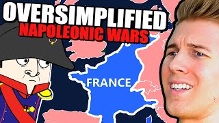 Californian Man Reacts to "The Napoleonic Wars" (OverSimplified Reaction)