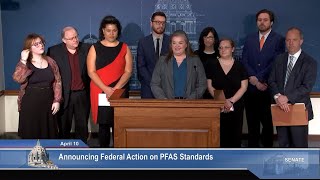 Press Conference: Announcing Federal Action on PFAS Standards - 04/10/24
