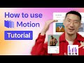 How To Use Motion - Demo Tutorial (For Creative Strategists)