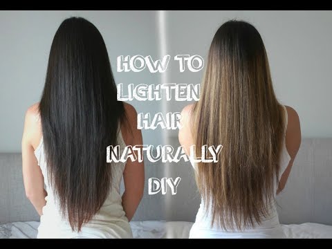 How To Highlight Your Hair With CHAMOMILE. EASY & NATURAL - YouTube