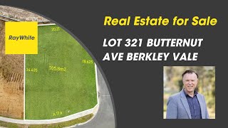 Lot 321 Butternut Ave Berkley Vale