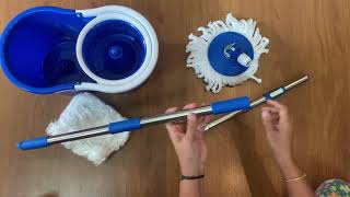 Spin mop review in tamil|Spin mop review|How to use spinmop in tamil|How to use spinmop bucket tamil