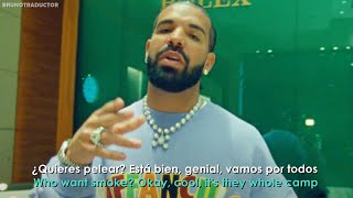 Drake - Jumbotron Shit Poppin // Lyrics + Español // Video Official