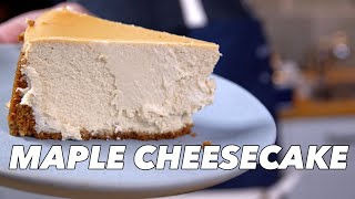 The Best Maple Cheesecake You’ll Ever Make (No Cracks, No Stress!)