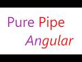 S13. pure pipe with custom pipe in angular | angular full course |  Java concepts by Jay tutorial