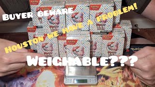 Pokemon Scarlet and Violet 151 - Can the 6 pack bundles be weighed??? Let's find out!!