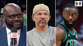 Shaq Reacts to Jason Kidd Calling Jaylen Brown the Celtics 'Best Player' | NBA G