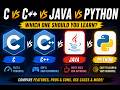 C vs C++ vs Java vs Python
