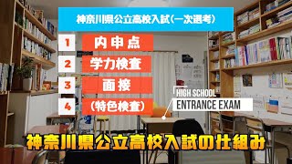 【受験情報】神奈川県公立高校入試合否の決め方(一次選考・二次選考)の仕組み最新版