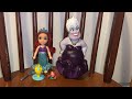 Jakks Pacific Disney Princess Ariel & Ursula Petite Gift Set unboxing and review!