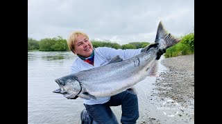 Ловля чавычи на Камчатке. Команда SMITH Russia.