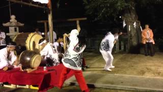 2012.安田青流会だんじり祭龍踊り2/2