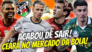 🔥DIA AGITADO! CEARÁ SE MOVE NO MERCADO DA BOLA! NOVIDADES PARA 2025! NOTÍCIAS DO CEARÁ SC!