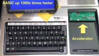 Making TI BASIC Fly! Accelerating TI-99/4A BASIC