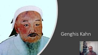 The Mongols and Genghis Kahn!