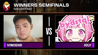 VinceHD vs Icly - Winners Semifinals - Radiant 100