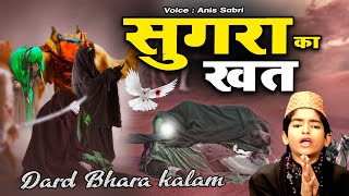शहादत का दर्दनाक कलाम - Sugra Ka Khat  - सुगरा का खत || Rais Anis Sabri || Shadat Qawwali 2022